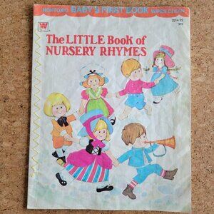 Vintage Baby Book The Little Book of Nursery Rhymes 1973